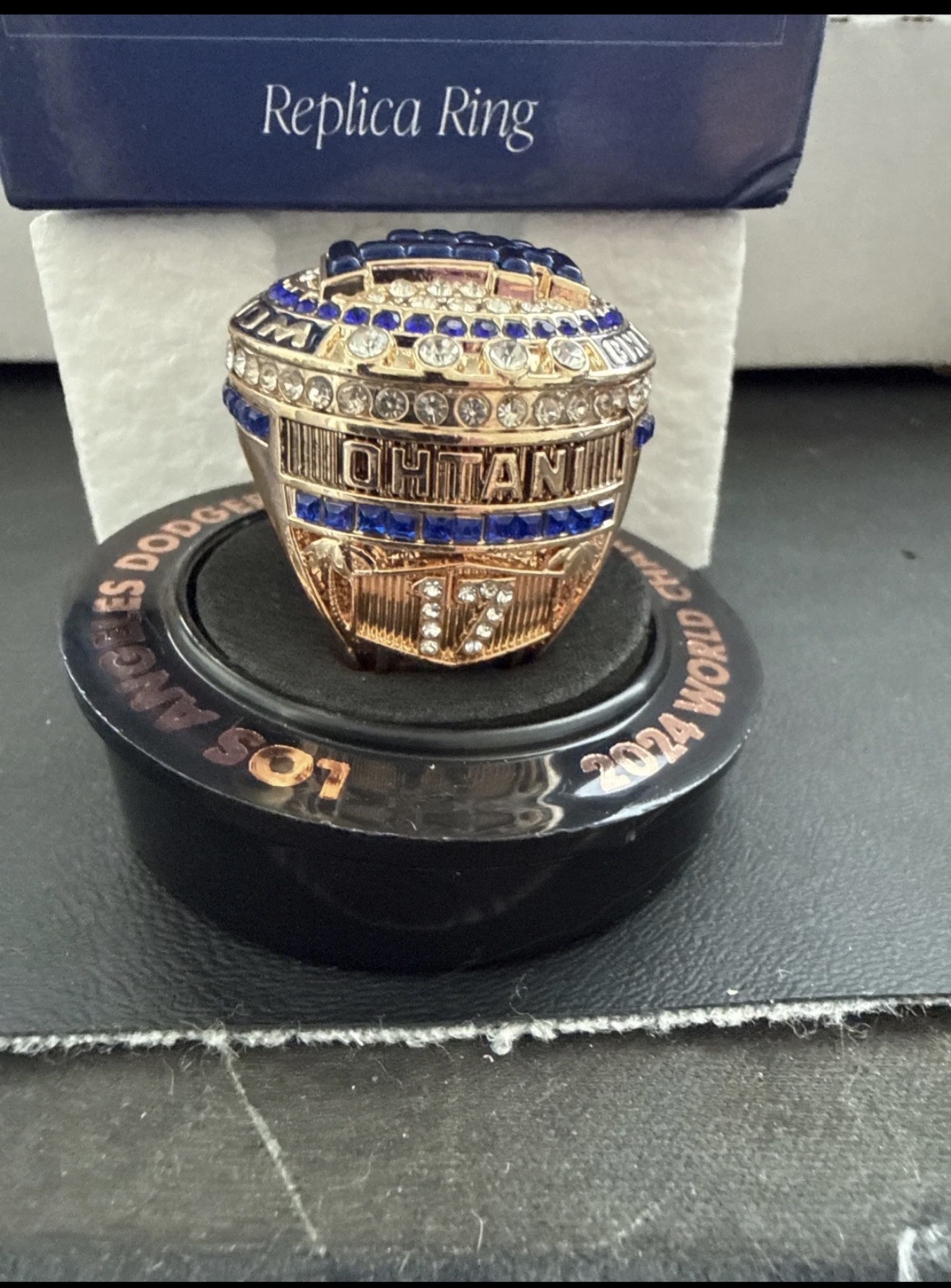 Shohei Ohtani LA Dodgers World Series Ring 2024 – SGA 8-06-25