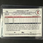 2024 Topps Series 1 Emmanuel Clase Team border variation