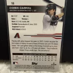 2024 Topps Pristine - Corbin Carroll #18 Orange Refractor /25