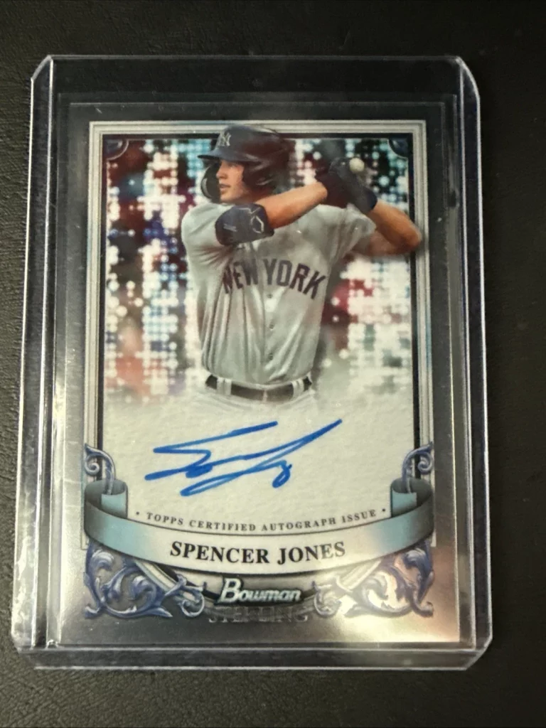 2024 Bowman Sterling - Prospect Autographs Spencer Jones - PA-SJ