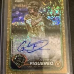 2024 Topps Pro Debut - Chrome Gleider Figuereo PDC-34 Gold Mini-Diamond 38/50