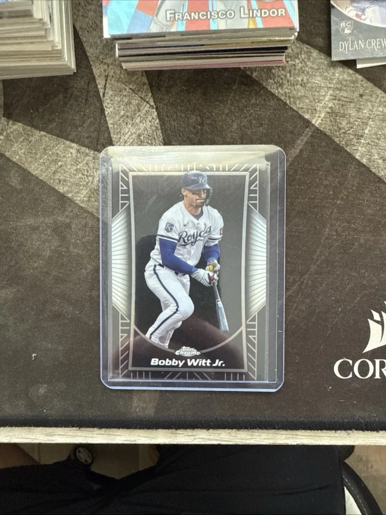 2025 Topps Chrome BOBBY WITT JR. Shadow Etch Insert SE-10 Royals