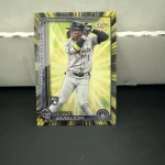 2025 Topps Chrome Baseball Radiating Rookies SSP Adael Amador RC Rockies